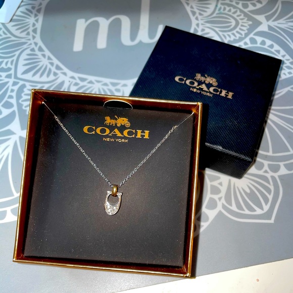 COPY - COACH Pendant Necklace - Picture 1 of 3